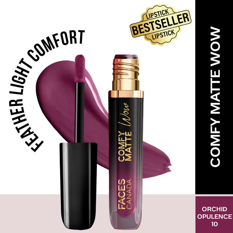 Faces Canada Comfy Matte Wow Liquid Lipstick