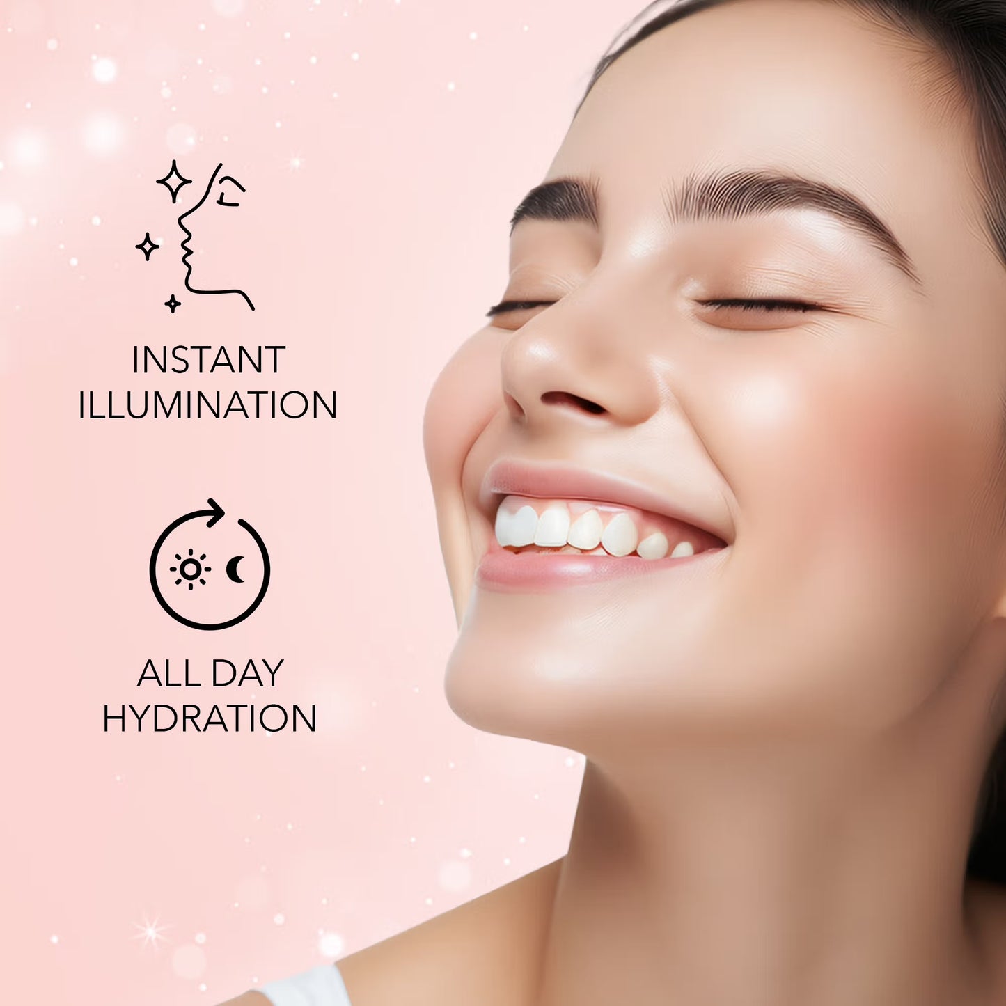 Faces Canada
Strobe Cream, - Primer + Highlighter + Moisturizer With Hyaluronic Acid
(30ml)
