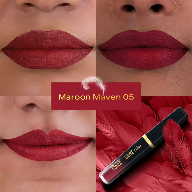 Faces Canada Comfy Matte Wow Liquid Lipstick