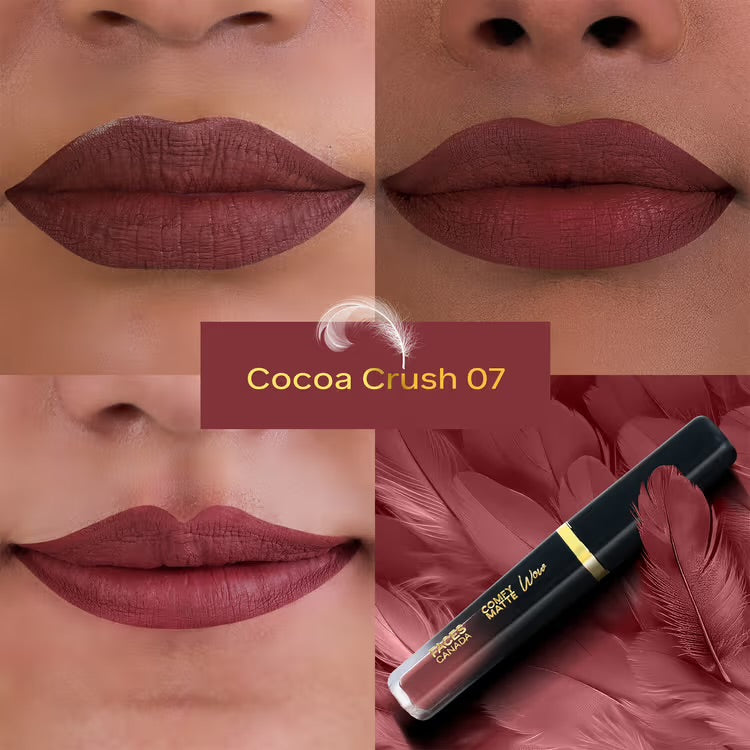 Faces Canada Comfy Matte Wow Liquid Lipstick