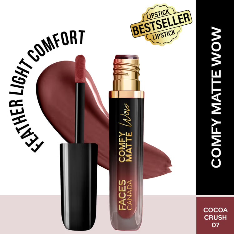 Faces Canada Comfy Matte Wow Liquid Lipstick