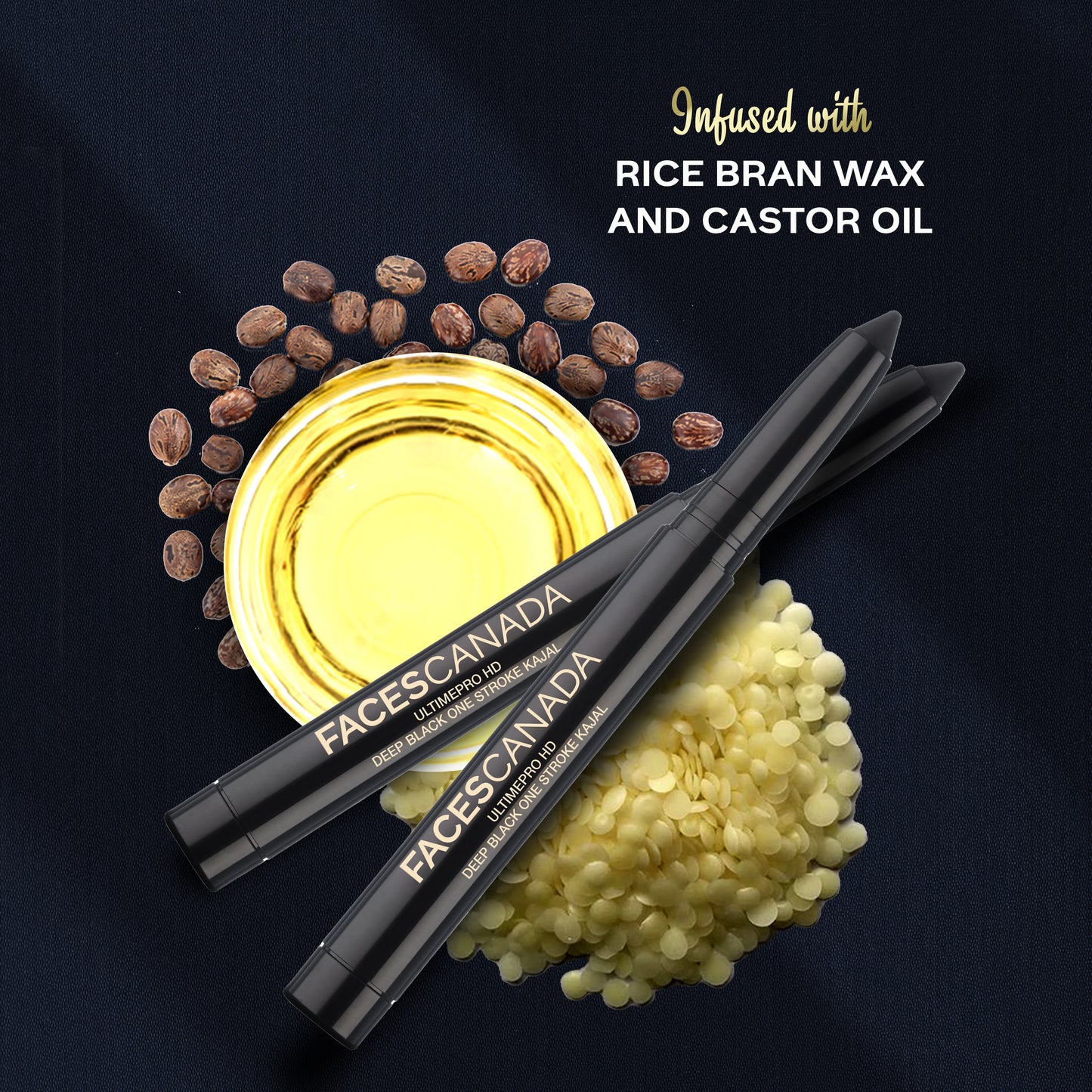 Faces Canada Ultimepro Hd Deep Black One Stroke Kajal (1.4g)