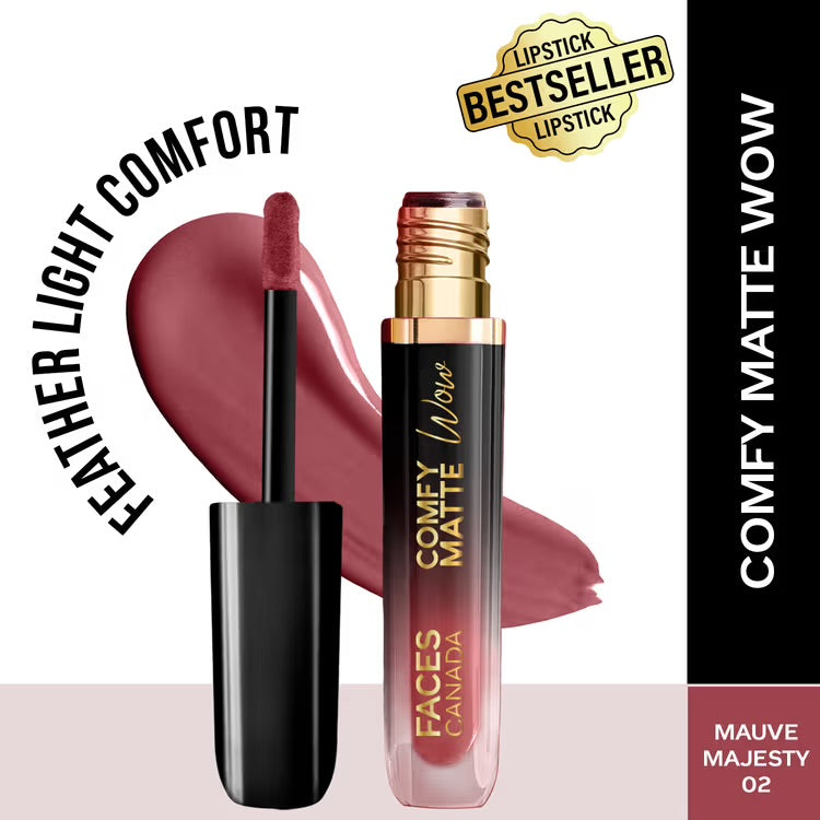 Faces Canada Comfy Matte Wow Liquid Lipstick