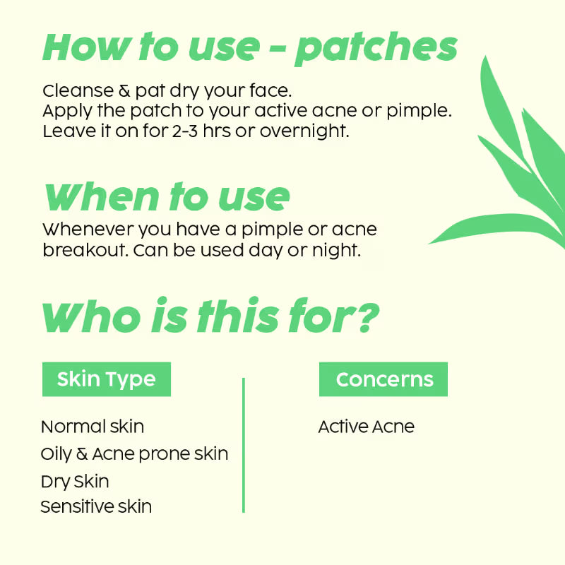 Plix Salicylic Acid Acne Patch (36 pcs)