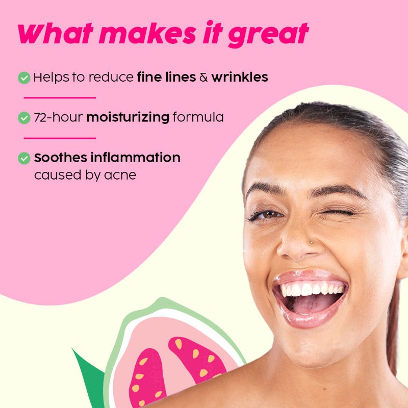 PLIX 10% Vitamin C Guava Face Serum for Skin Brightening & Even tone with Hyaluronic acid & Pentavitin (20ml)