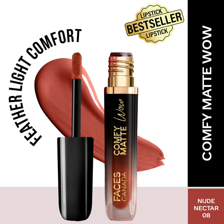 Faces Canada Comfy Matte Wow Liquid Lipstick