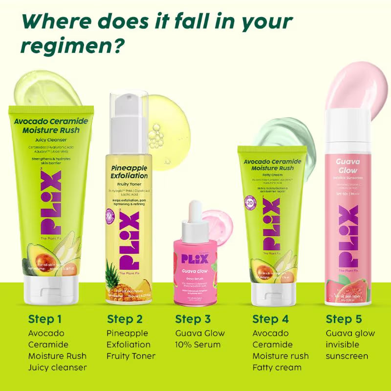 Plix Avocado Ceramide Moisture Rush Juicy Cleanser (100ml)