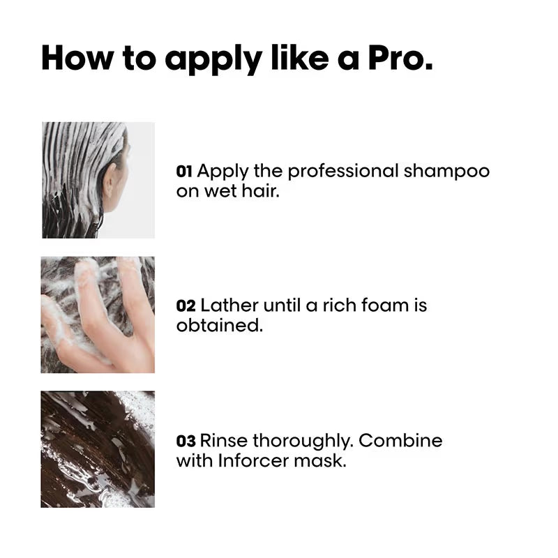 L'Oreal Professionnel Inforcer Shampoo for Reduced Hair Breakage With Biotin & Vitamin B6 (300ml)
