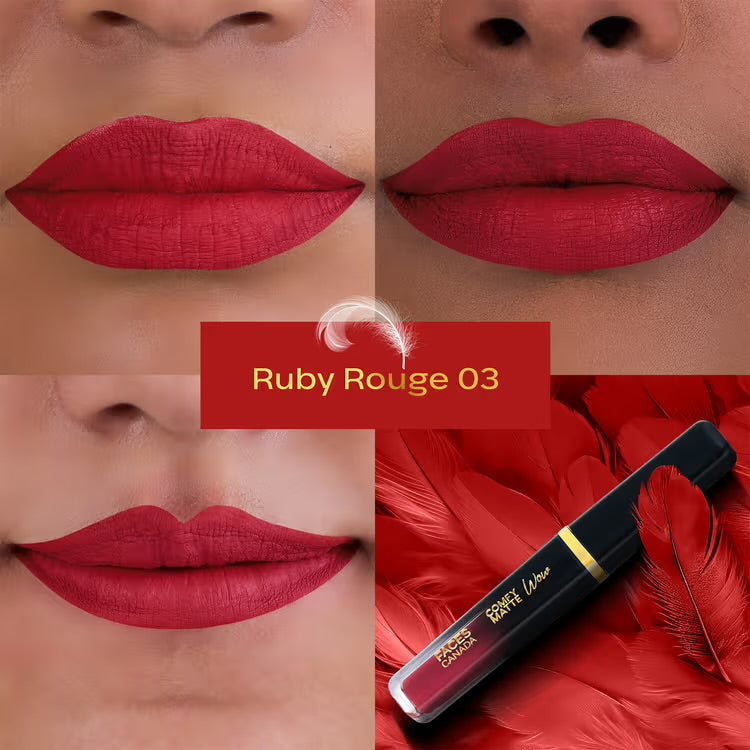 Faces Canada Comfy Matte Wow Liquid Lipstick