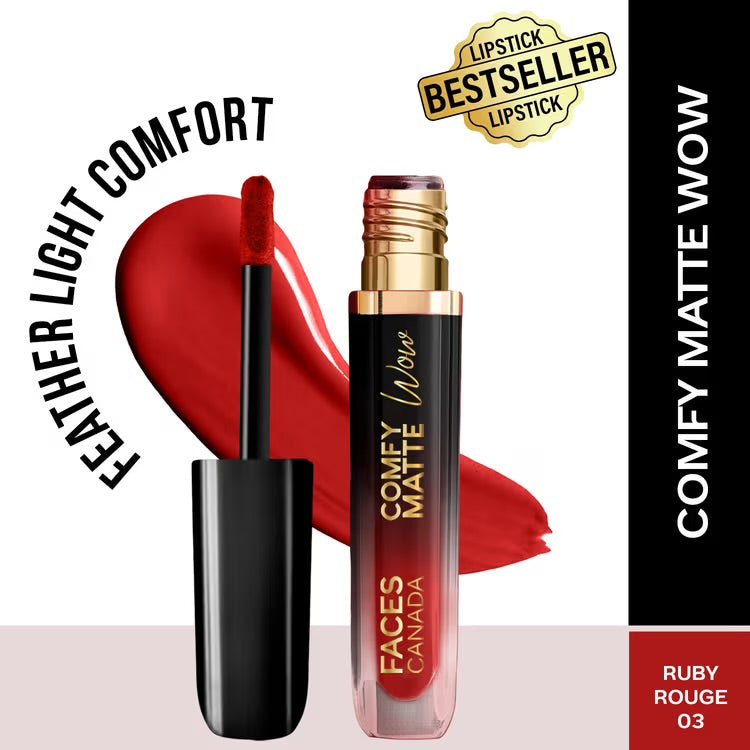 Faces Canada Comfy Matte Wow Liquid Lipstick