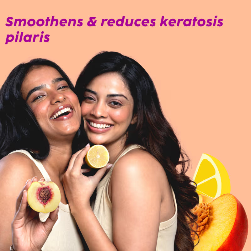Plix Peaches & Lemon Detan Bump Eraser Scrub (200 g)