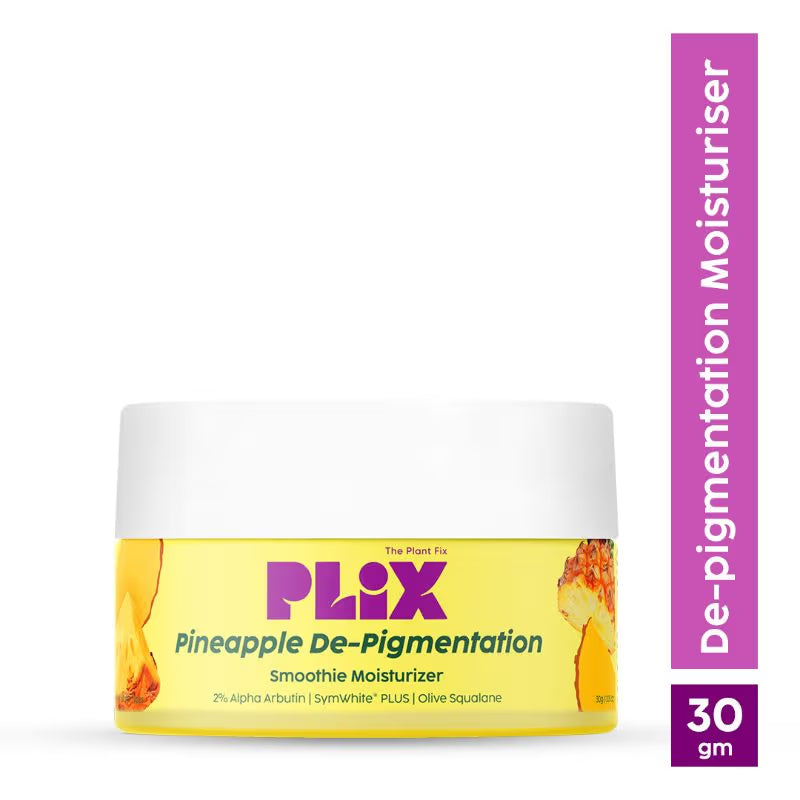 Plix 2% Alpha Arbutin Pineapple Moisturizer With SymWhite PLUS For Hyperpigmentation & Dark Spots (30g)