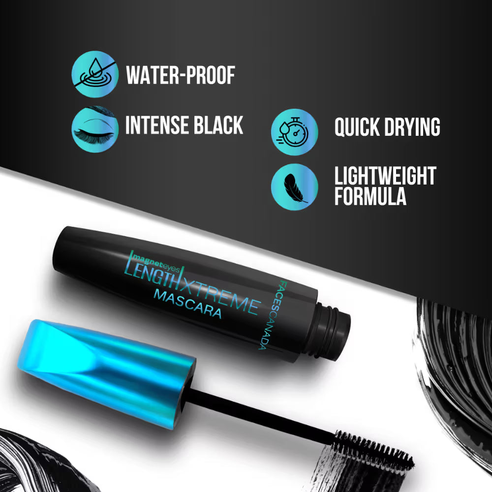 Faces Canada Magneteyes Length Xtreme Mascara - Black (8 g)