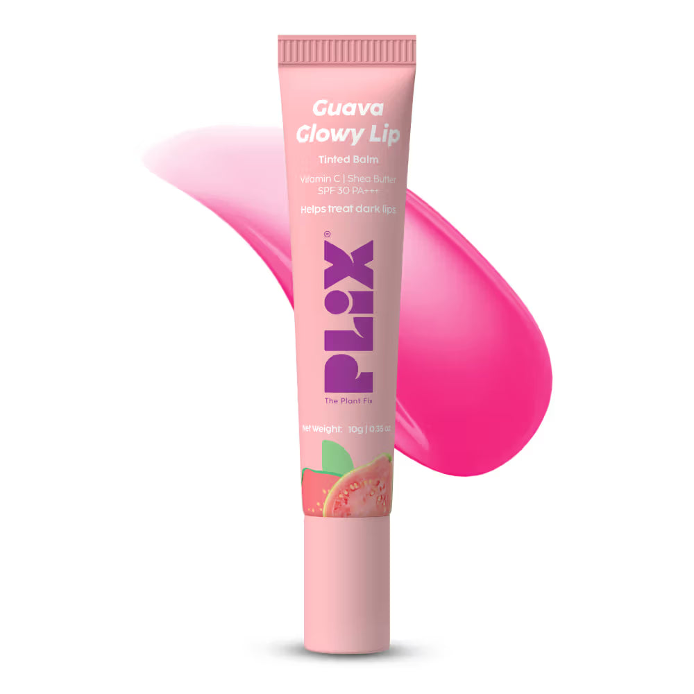 Plix Guava Glowy Lip Tinted Balm (10g)