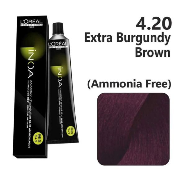 Loreal Professionnel Inoa PARTS SHADE 60GM 4.20