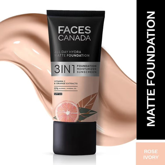 Faces Canada 3 In 1 All Day Hydra Matte Foundatio