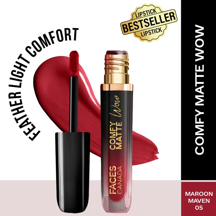 Faces Canada Comfy Matte Wow Liquid Lipstick