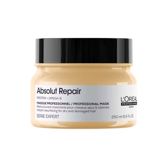 L'OREAL PROFESSIONNEL Absolut Repair Mask For Dry and Damaged Hair with Protein & Omega 9 (250 ml)