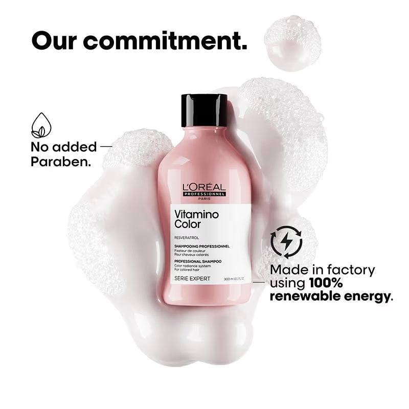 L'Oreal Professionnel Vitamino Color Shampoo for Color Protection With Resveratrol (300ml)