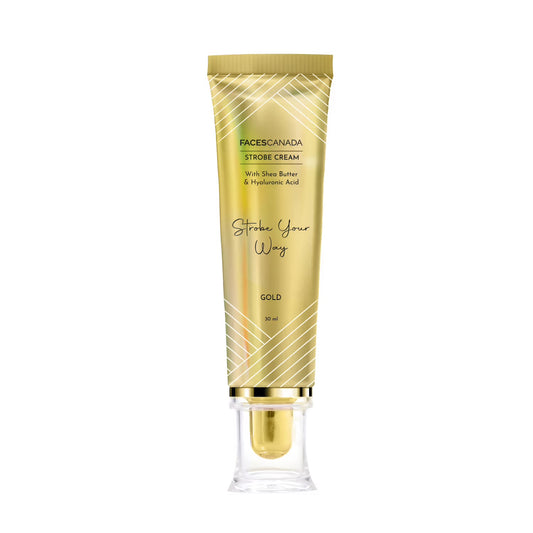 Faces Canada
Strobe Cream, - Primer + Highlighter + Moisturizer With Hyaluronic Acid
(30ml)