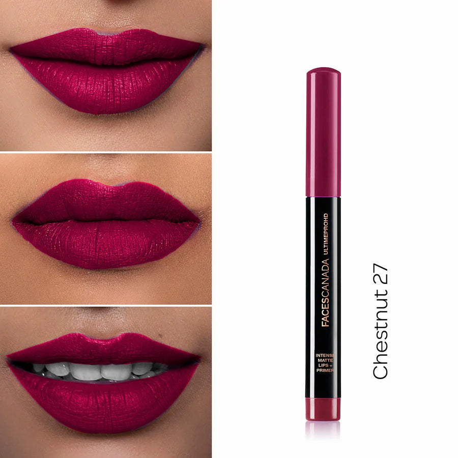 Faces Canada Ultime Pro HD Intense Matte Lips + Primer