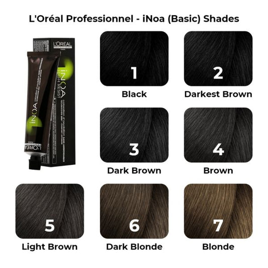 L'oreal Professionnel Paris INOA Ammonia-free Permanent Hair Color - 5 (Light Brown)