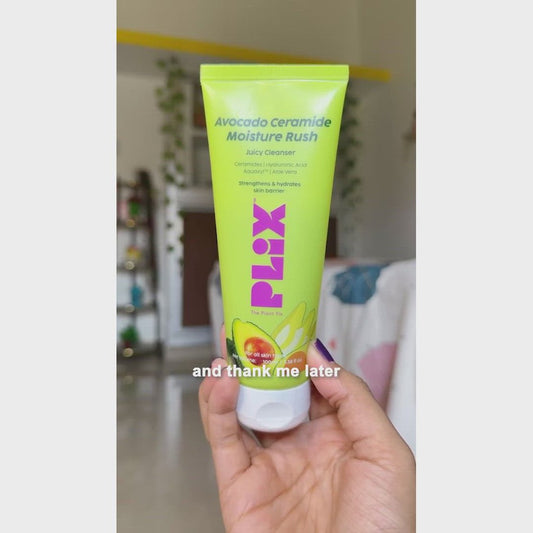 Plix Avocado Ceramide Moisture Rush Juicy Cleanser (100ml)