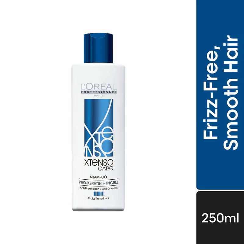 L'Oreal Professionnel Xtenso Care Shampoo For Frizz-Free, Smooth & Manageable Hair (250ml)