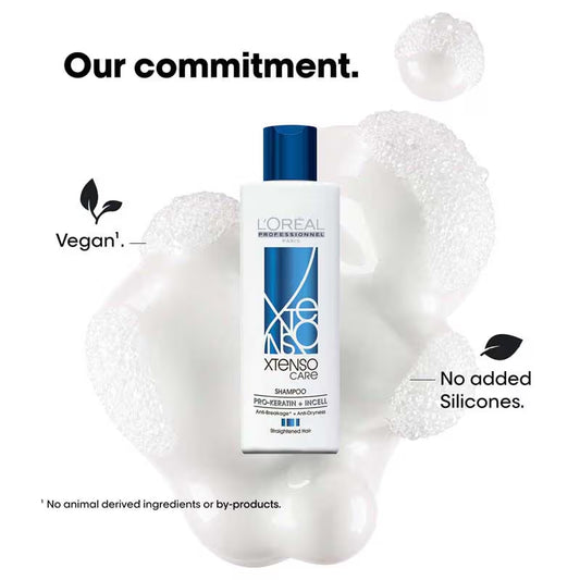 L'Oreal Professionnel Xtenso Care Shampoo For Frizz-Free, Smooth & Manageable Hair (250ml)