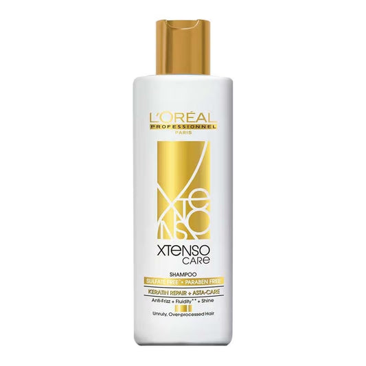 L'Oreal Professionnel Xtenso Care Sulfate-Free Shampoo For Frizz-Free, Shiny & Manageable Hair (250ml)