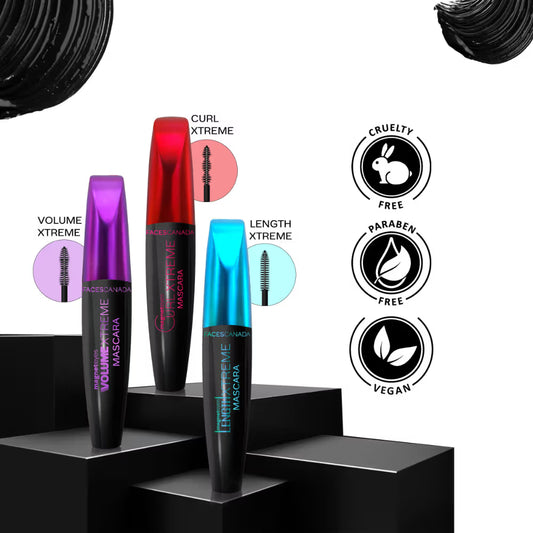 Faces Canada Magneteyes Curl Xtreme Mascara - Black